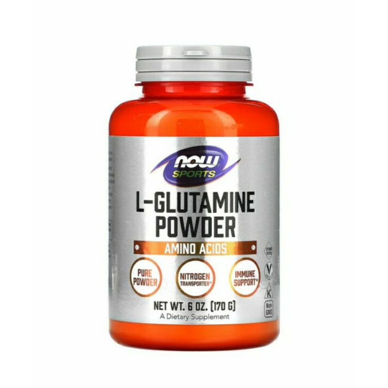Now Sports L-Glutamine 5000 mg Powder 6 oz (170 g) Fitness Muscle Recovery