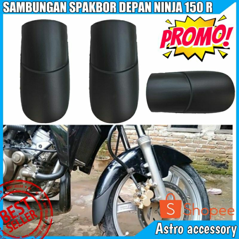 SAMBUNGAN SPAKBOR DEPAN NINJA 150R/Sambungan Sepakbor Depan Ninja 150 R/sambungan Sepakbor depan nin