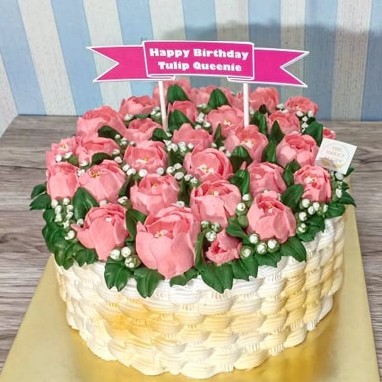 

Cake Tulip Flower