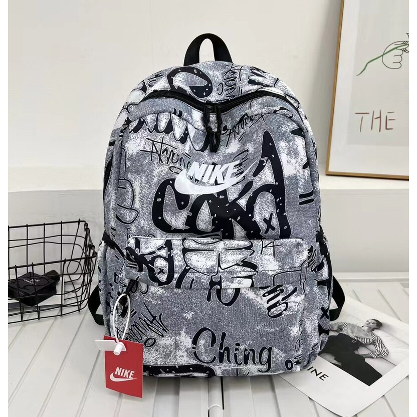 Tas Ransel Sekolah Pria 01314090 Tas Import Kekinian Bermotif