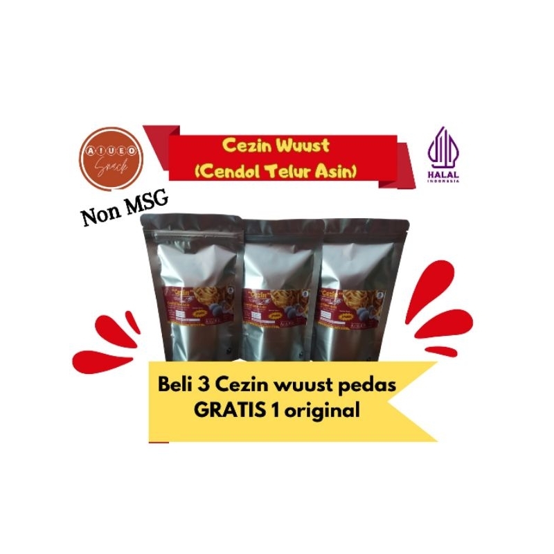 

PROMO BELI 3 GRATIS 1 cendol telor asin