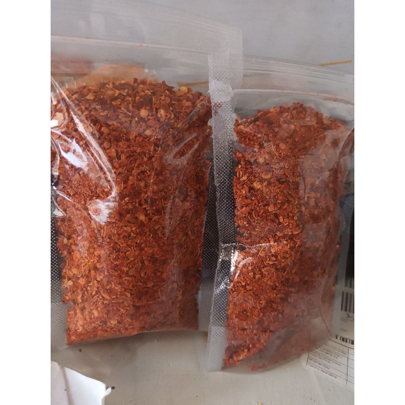 

cabe giling kasar super pedas berat 100gram