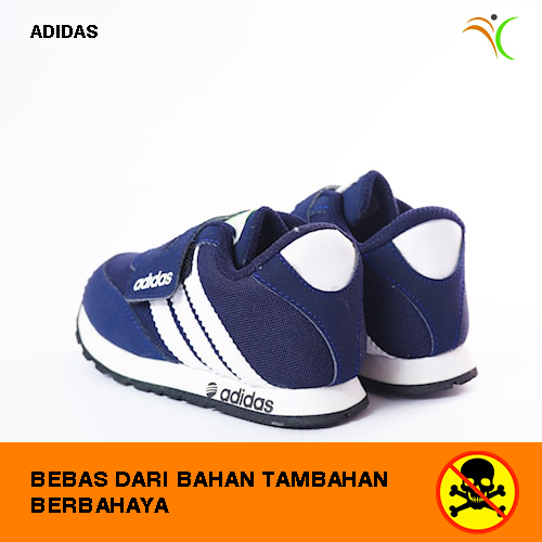 Sepatu Sneakers Anak Laki Laki Perempuan Sekolah Sd Tk Umur 1 - 7 Tahun navy