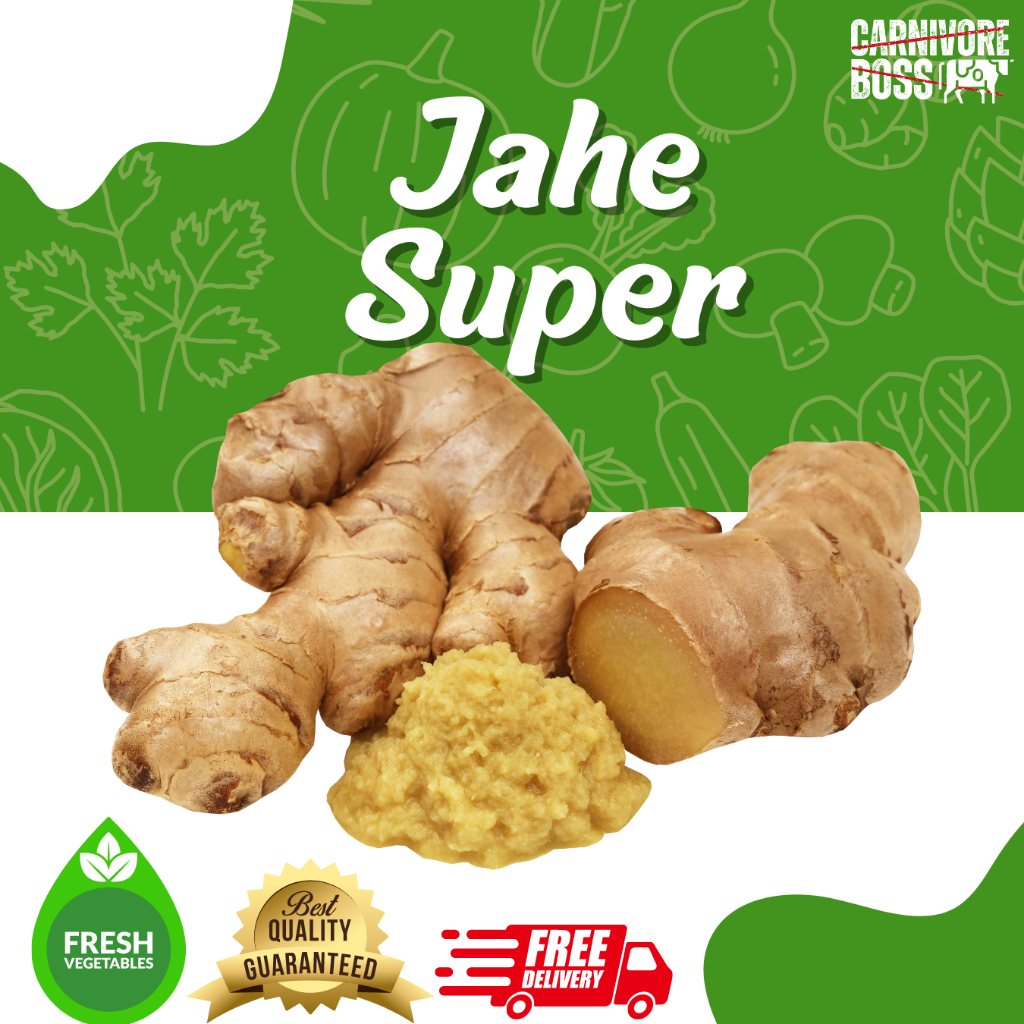 

JAHE GAJAH SUPER FRESH 500 GRAM / JAHE GAJAH / JAHE SUPER / JAHE / REMPAH