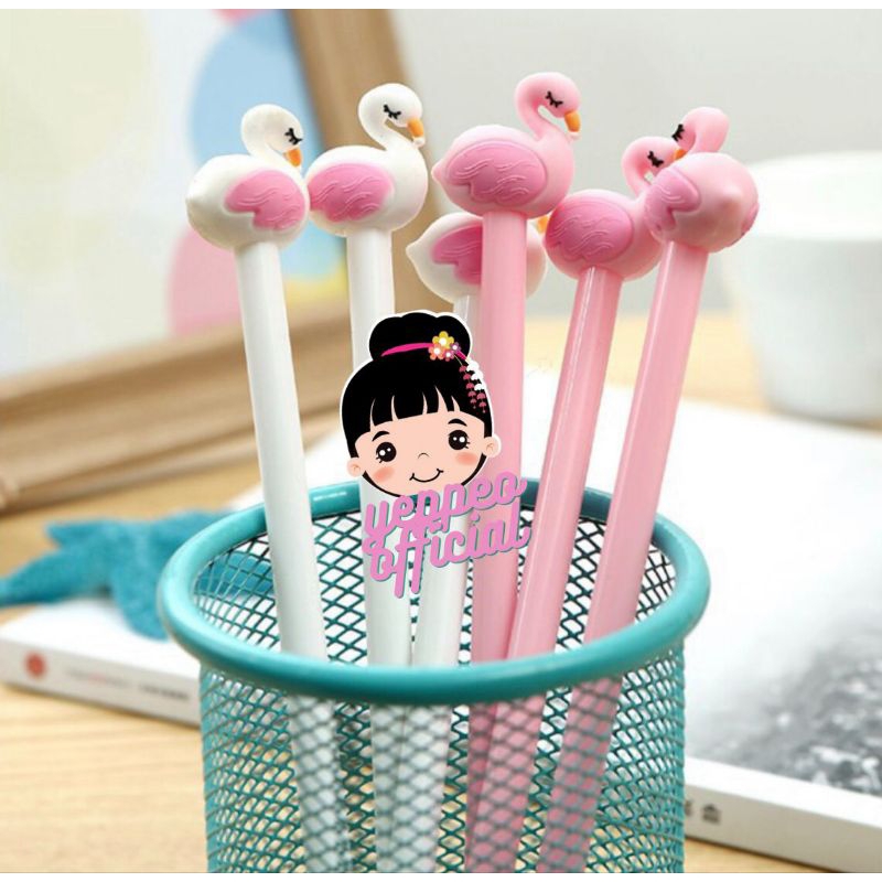 

YO - PULPEN GEL FLAMINGO | PULPEN GEL KARAKTER | PULPEN GEL LUCU | BARANG LUCU UNTUK SEKOLAH