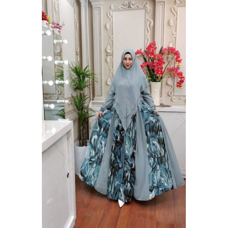 GAMIS SYARI  By AZZAHRA  PREMIUM ORIGINAL BRANDED