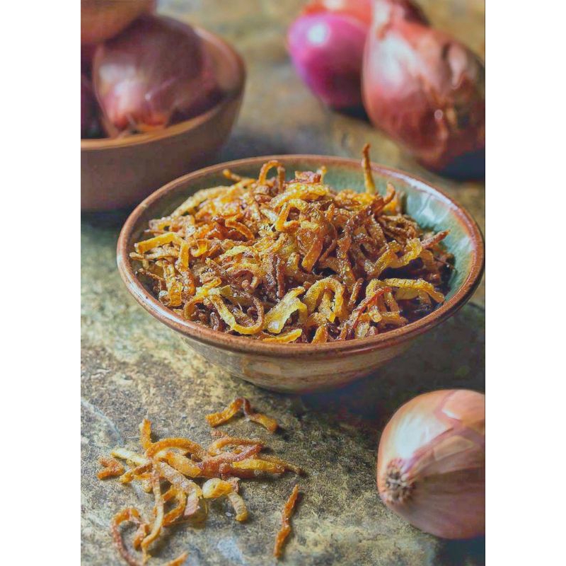 

FREE ONGKIR!! Bawang Merah Grade B Goreng 1kg - Kemasan Standing Pouch