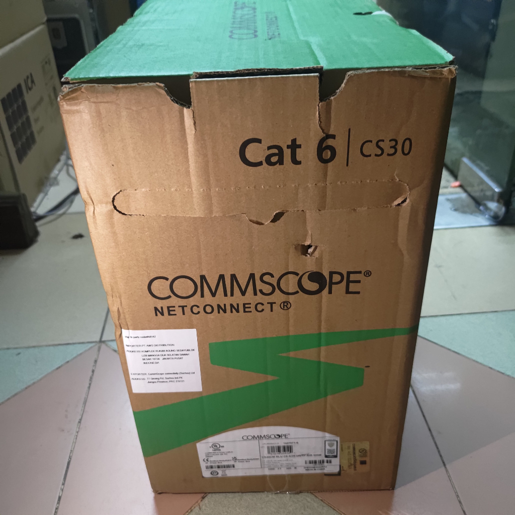 Kabel lan utp commscope cat 6 305 meter cat6 305m