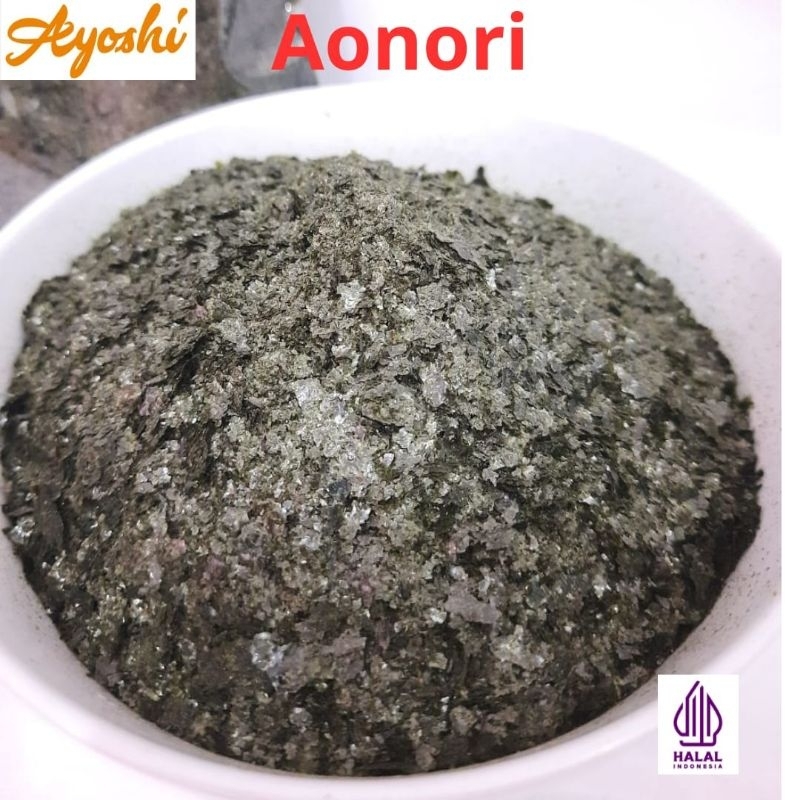 

AONORI BUBUK TOPPING TAKOYAKI 500gram, HALAL MUI