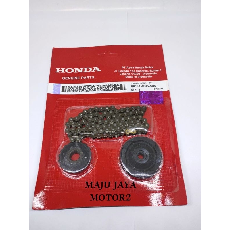 Rantai GN5 Rantai keteng set Honda Grand Supra x 100 Supra 100 Ori