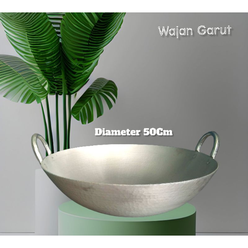 Wajan Aluminium Diameter 50cm Asli Garut Anti Lengket & Anti Karat.