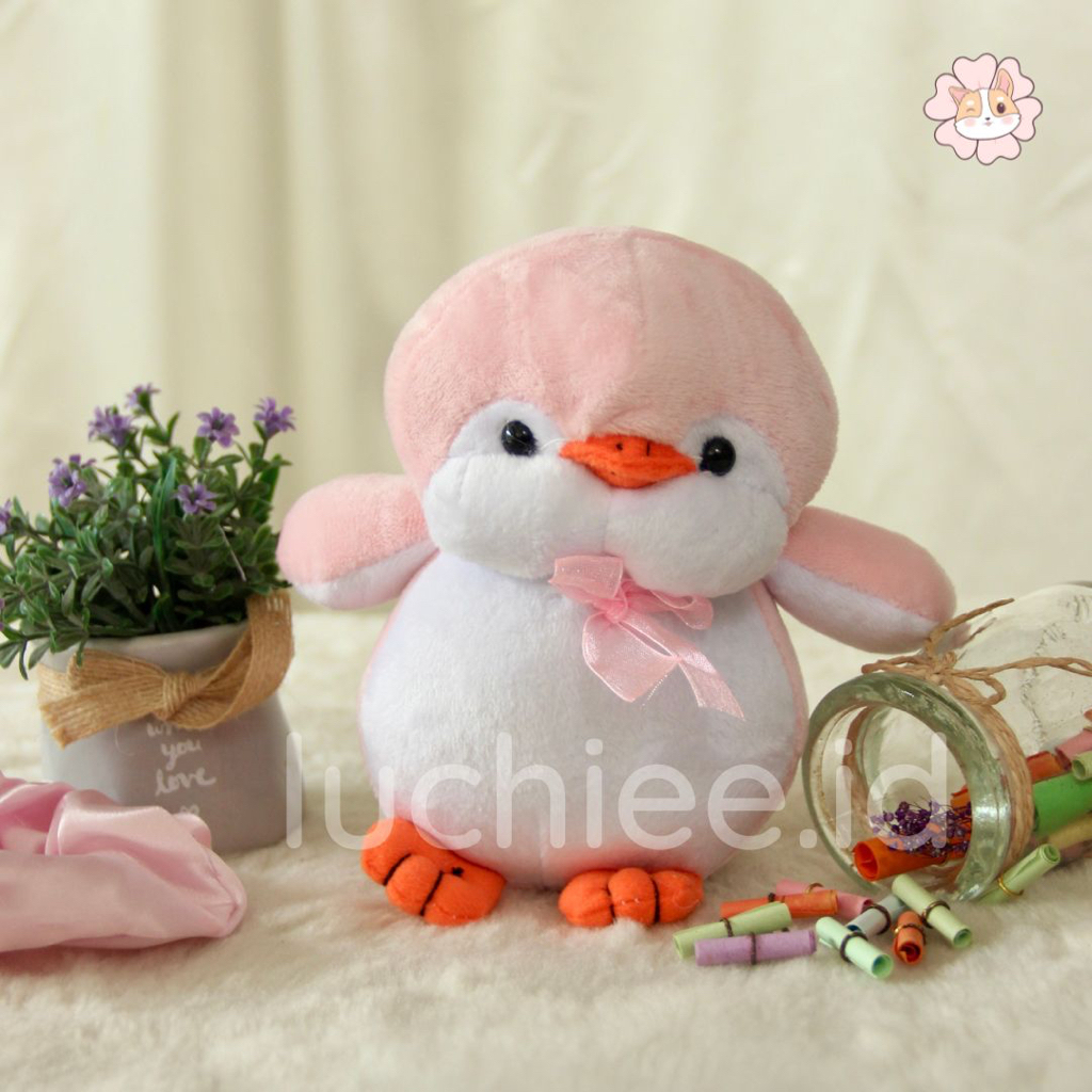 BIG PROMO BONEKA MINI KARAKTER PENGUIN BEBEK 15 CM IMUT HALUS SNI/ BONEKA MESIN CAPIT HAMPERS WISUDA