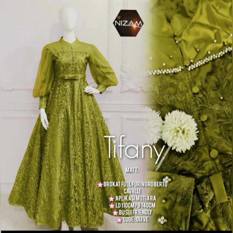 gamis pesta TIFANY MAXY LD110 PB140