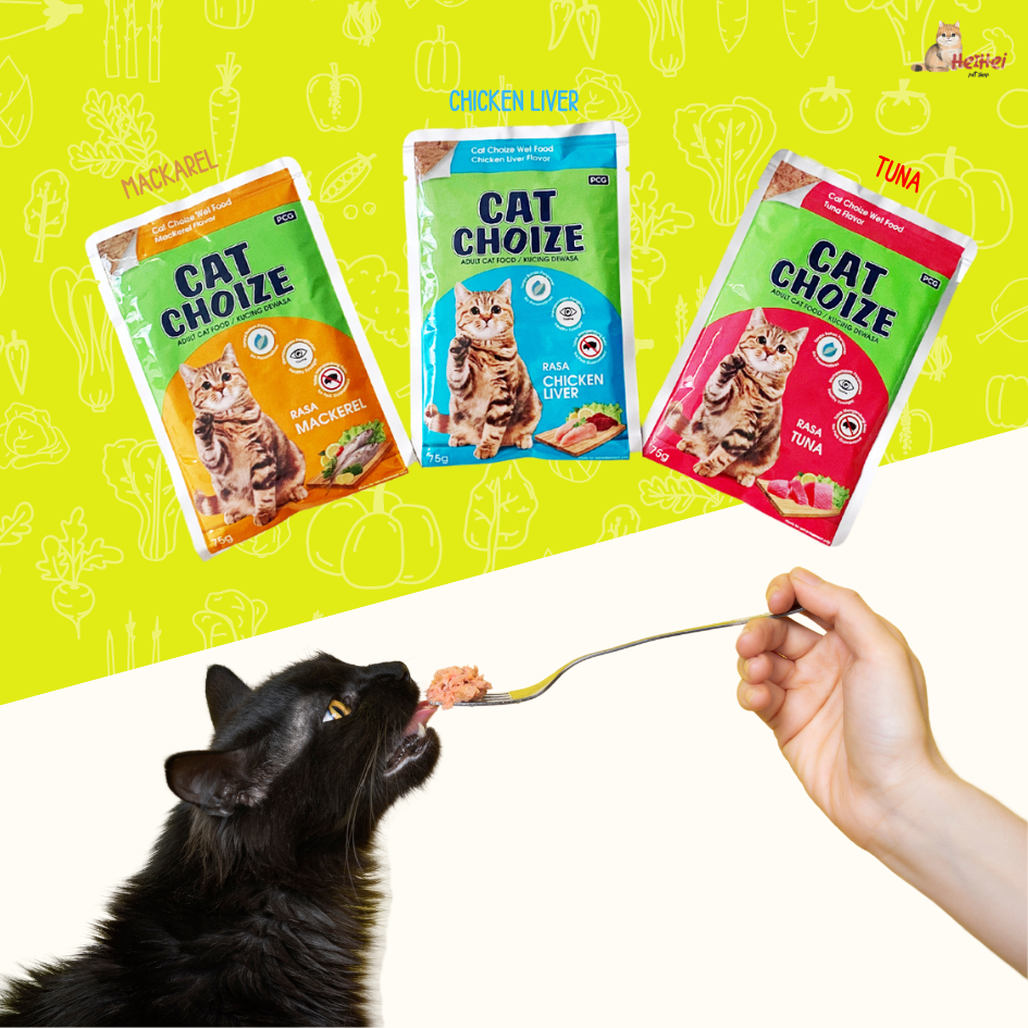 Cat Choize Adult Pouch 75 gr - Makanan Kucing Basah Sachet / Wetfood Cat