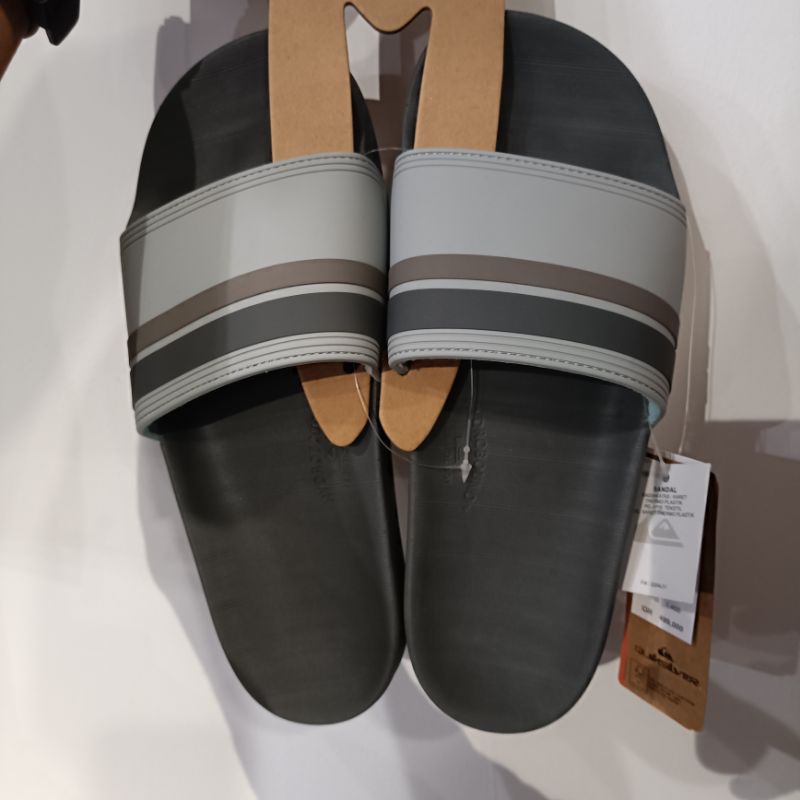 Sandal slide pria Quiksilver Rivi slide syj2