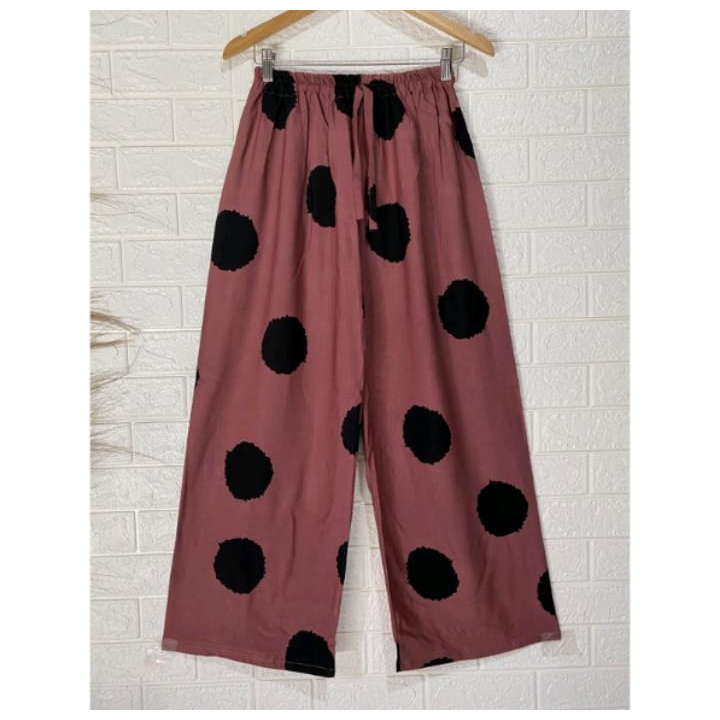 KULOT TALI LONCENG POLKADOT TERLARIS//KULOT MOTIF POLKADOT//TERMURAH CELAN KULOT TERBARU//KULOT TERV