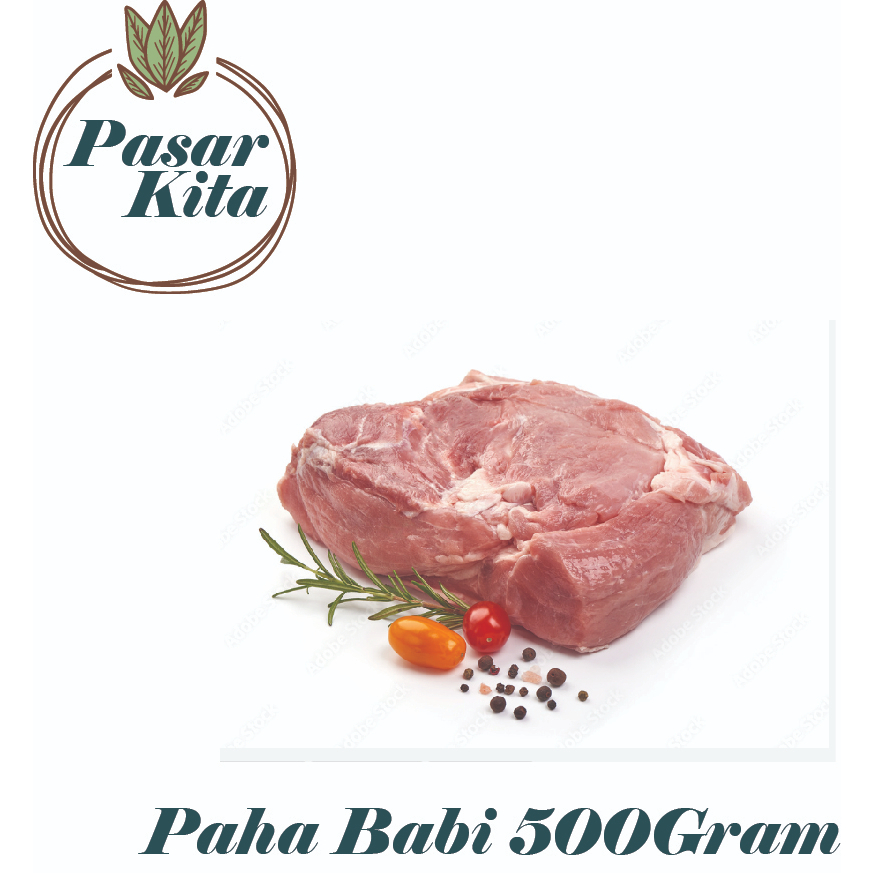 

Daging Babi Bagian Paha - Pork Ham - Pork Butt Tanpa Kulit Olahan Babi Merah 500Gram