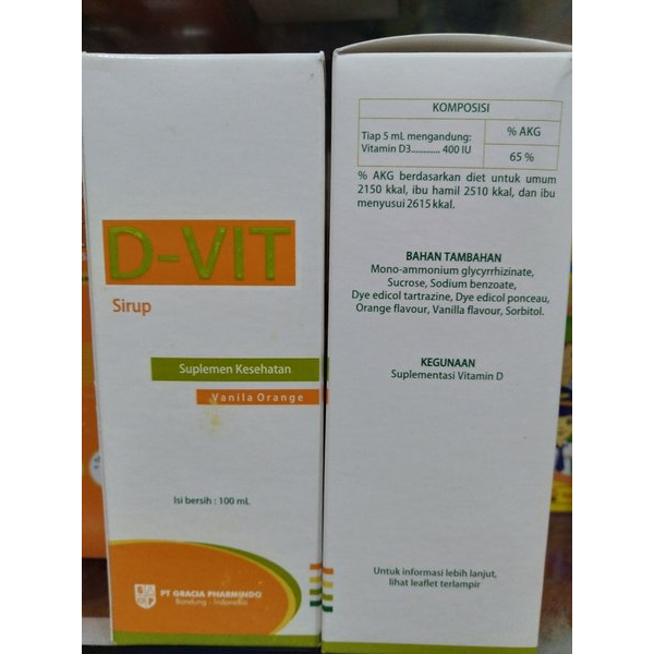 D-VIT SYRUP 100 ML (VIT D3)