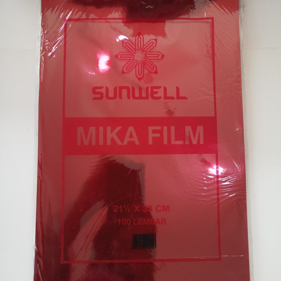 

Plastik Jilid / Mika Cover Sunwell Warna dan Bening