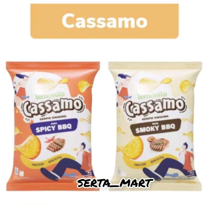 

Lemonilo Cassamo - Keripik Singkong Smoky BBQ / Spicy BBQ 50gr