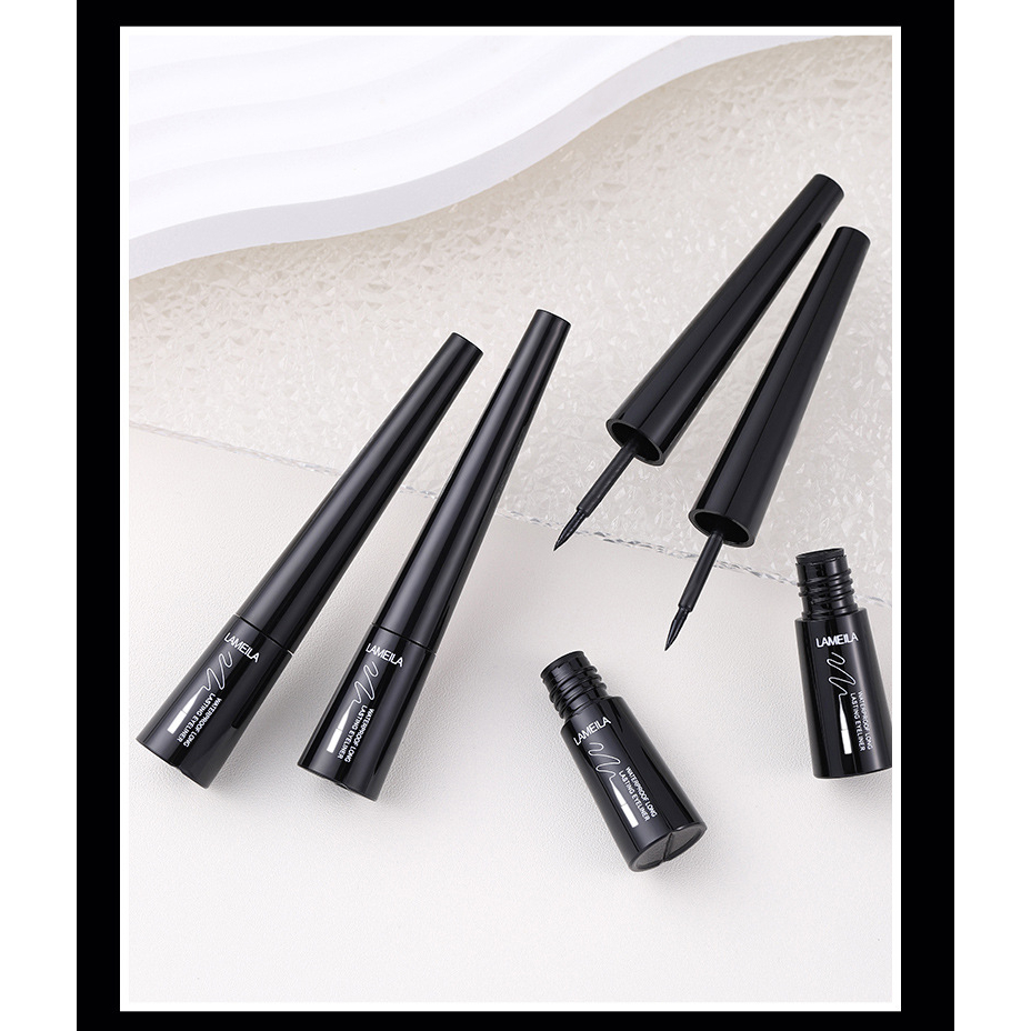 (COD)  Eyeliner Cair Anti Air Tahan Lama Cepat Kering