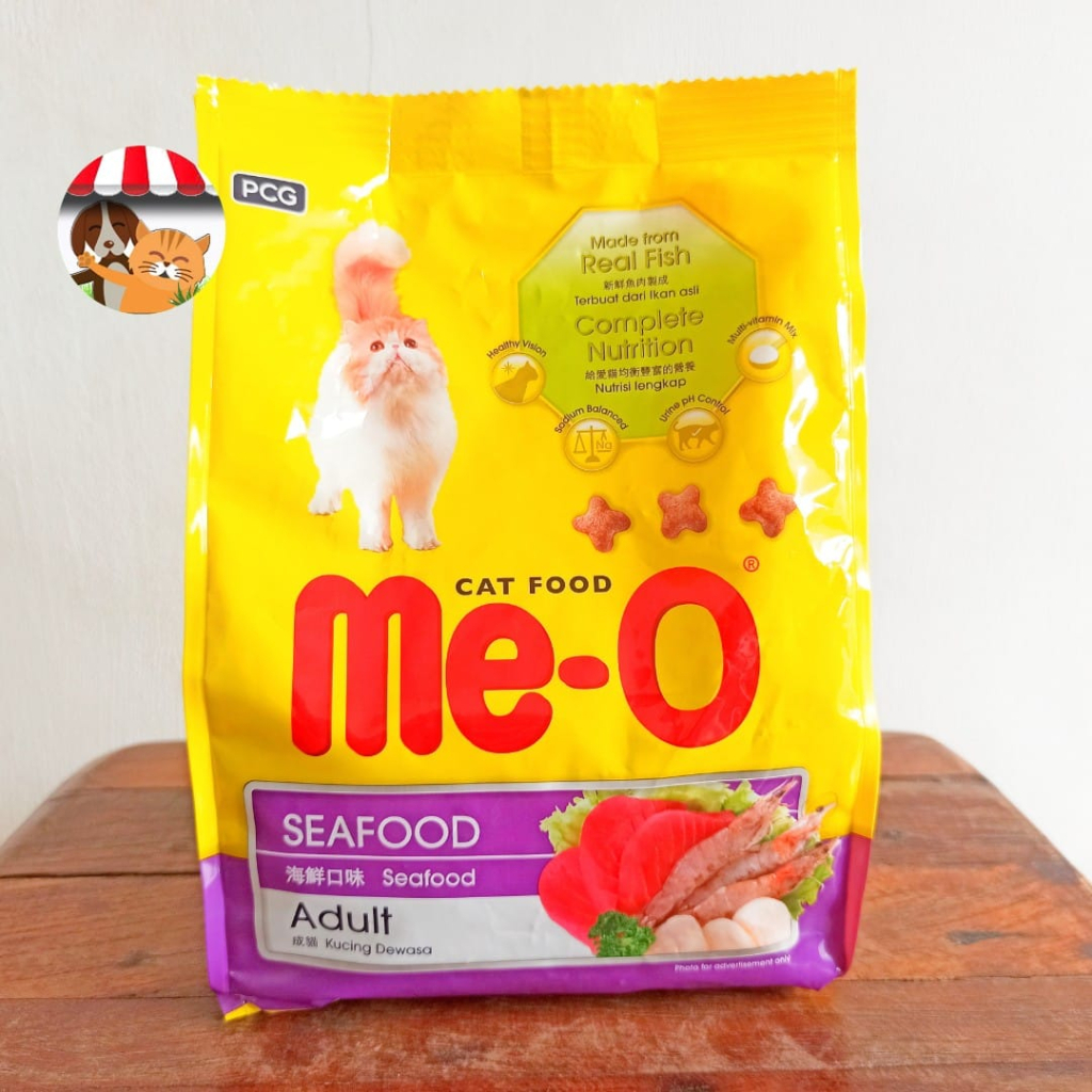 Meo Seafood 450gr Freshpack - Makanan Kucing Me-O