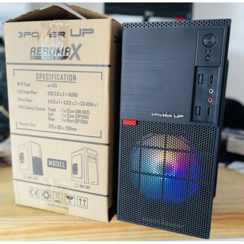 Rakitan Core i3 6100 Gen 6 Ram Ddr 4 8Gb Ssd 512Gb Sata