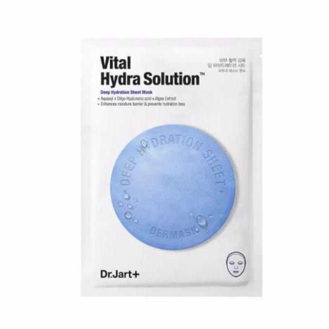 DR JART DERMASK - Mask Dr. Jart+ Masker Wajah Vital Soothing Hydra Solution Ultra Jet Porecting Muka Original