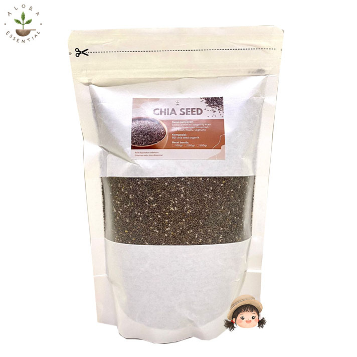 Organic Chia Seed Mexico 500gr - Chia Seed Mexico Organik 500 gram