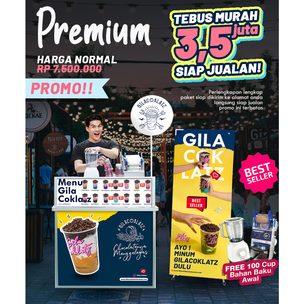 

Paket Premium Gilacoklatz - Kak Kurniasandi - Jakarta