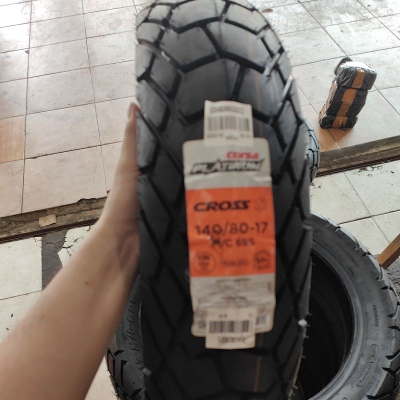 ban luar corsa cross s dual purpose 140/80-17 tubeless