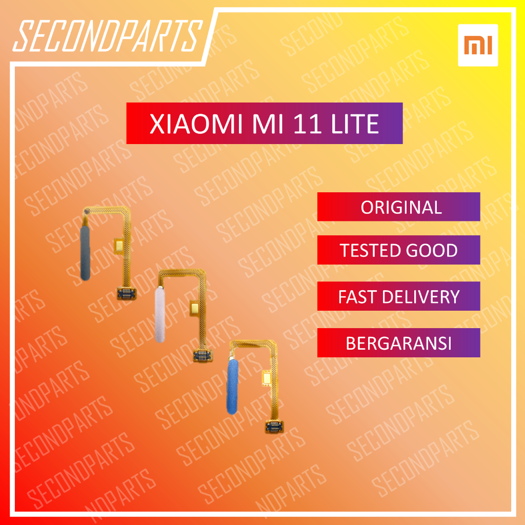 FINGERPRINT TOMBOL ON OFF SENSOR SIDIK JARI XIAOMI MI 11 LITE ORIGINAL