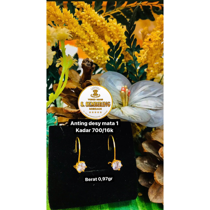 Kerabu/Anting model desy mas 22 surabaya