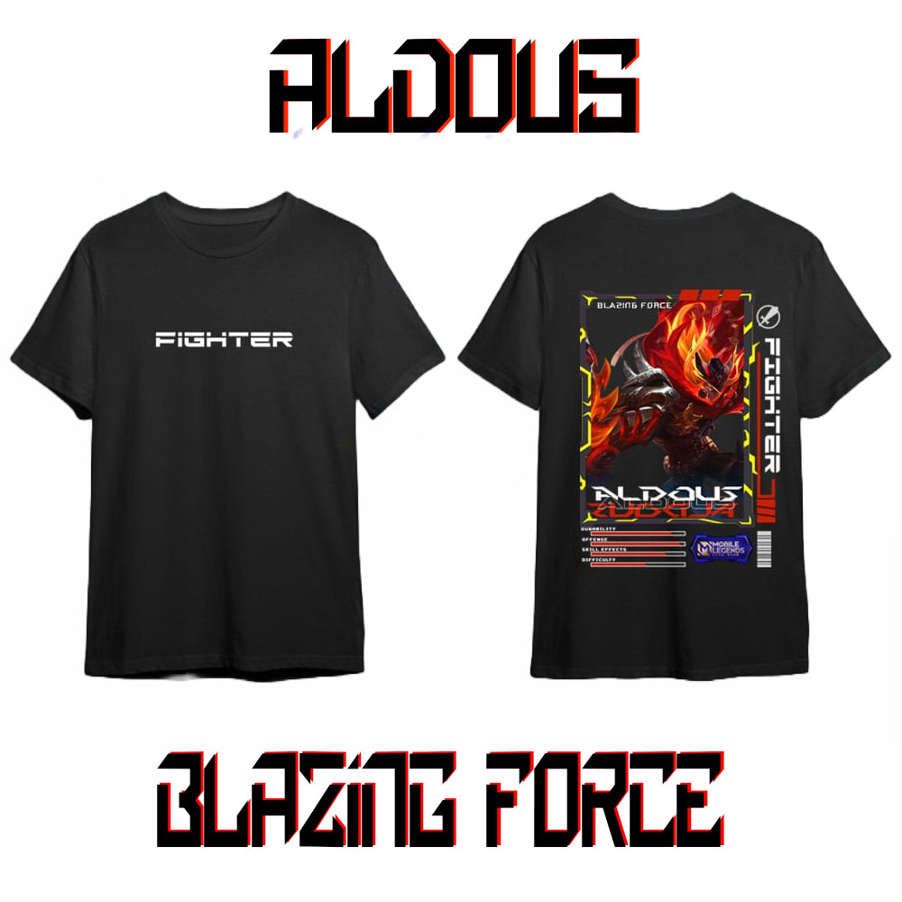 KAOS HERO MOBILE LEGEND ALDOUS FIGHTER// KAOS ALDOUS HERO MLBB // KAOS MOBILE LEGEND ALDOUS SKIN KER