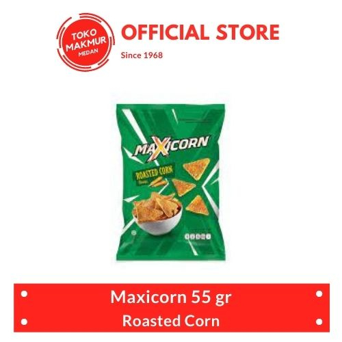 KERUPUK MAXICORN ROASTED CORN 55 GR