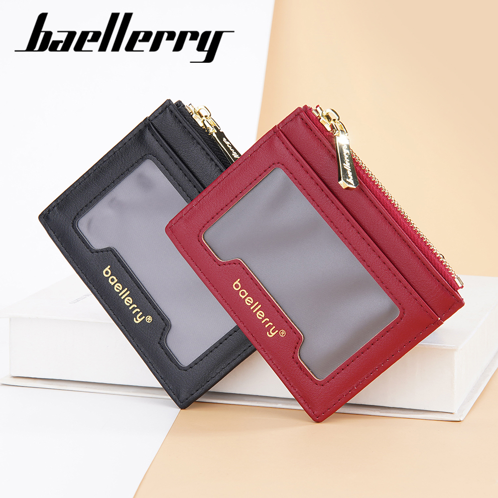 BAELLERRY NR098 Dompet Kartu Wanita Bahan Kulit PU Leather Premium WATCHKITE WKOS