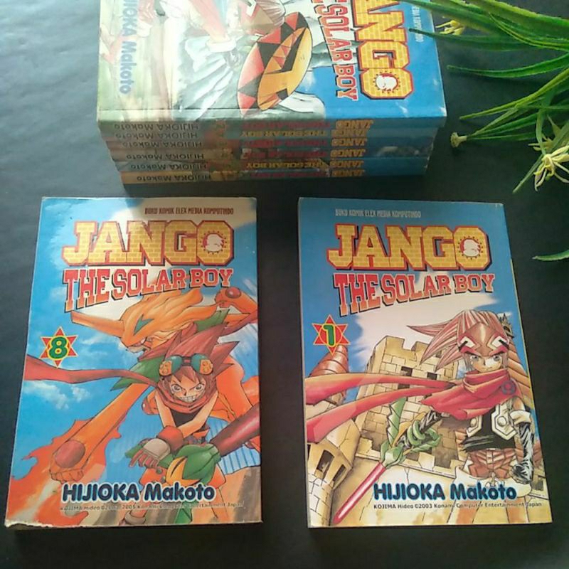 Komik JANGO the solar boy (set buku 1-8)