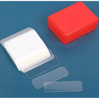 

EA STIKER DOUBLE TAPE MINI ISI 60PCS BOX TRANSPARAN 2 SISI / LAKBAN MINI BENING 60 PCS SERBAGUNA / NANO TAPE MINI