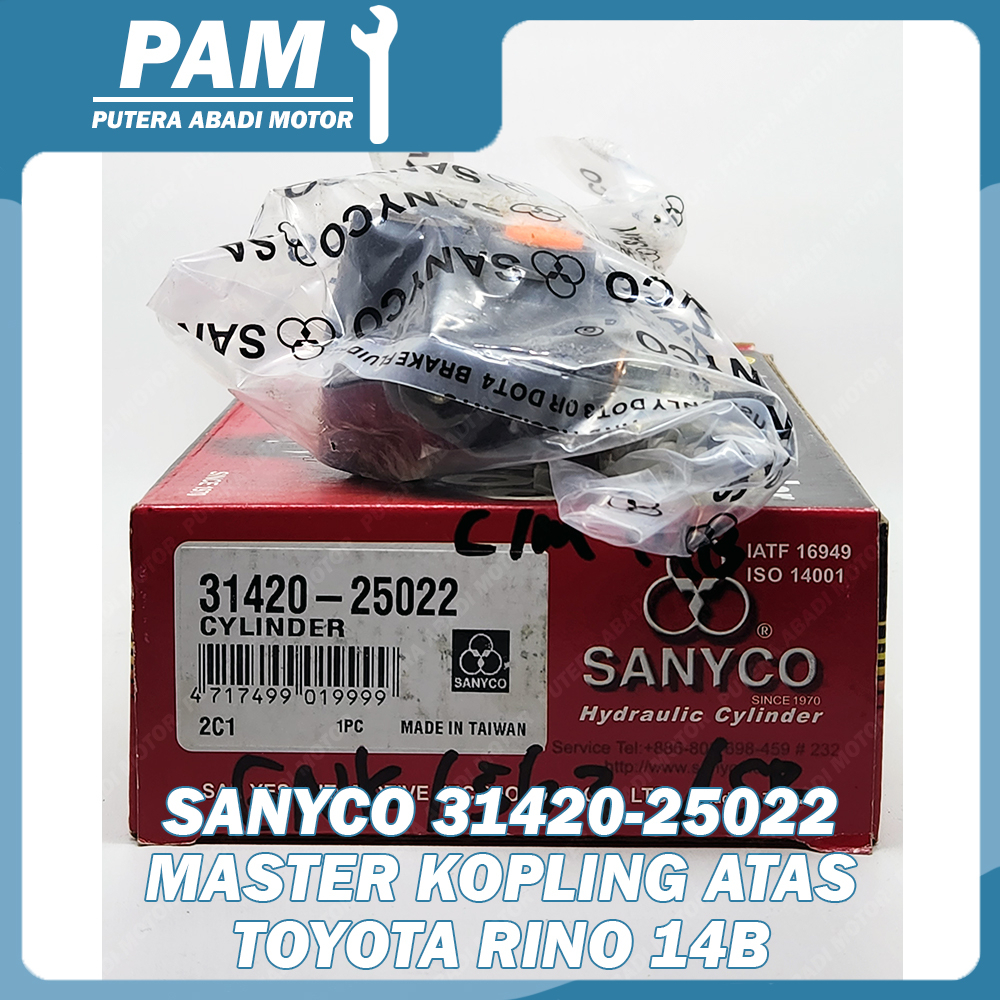 Master Kopling Atas Rino 14B Sanyco 31420-25022 / 31420-26020 CM Assy