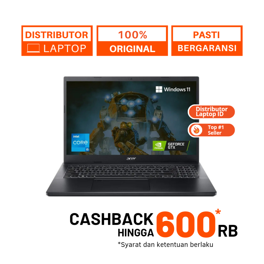 ACER ASPIRE 3 5 7 INTEL CORE i5 AMD Ryzen 5 ASUS ASPIRE A314 / A315 / A514 / A515 - GARANSI RESMI ACER INDONESIA - CICILAN 0%