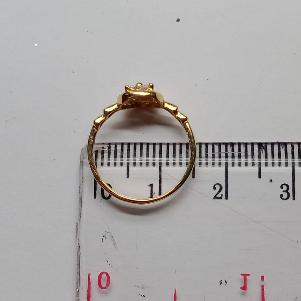 Cincin Emas 17K - 1.15 Gr Kadar 750 - 4890