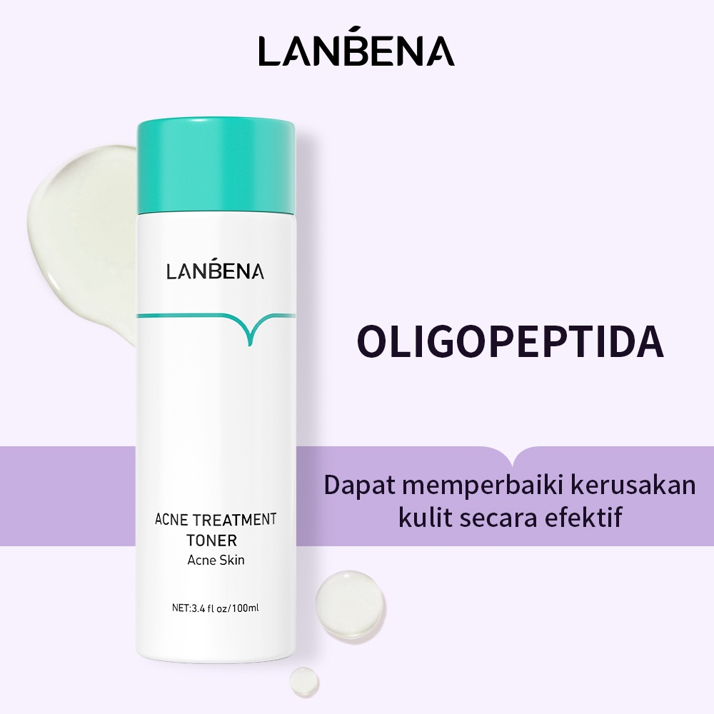 ✨ AKU MURAH ✨ LANBENA Acne Facial Treatment Toner 100 ML