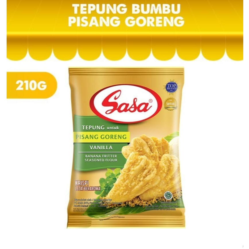 

Sasa tepung bumbu pisang goreng vanilla 210gr