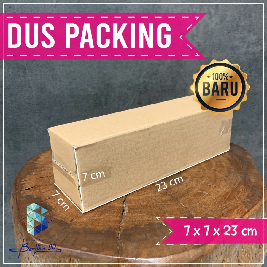 

Kardus Packing 7x7x23 Karton Box Packaging Dus Baru Polos Murah