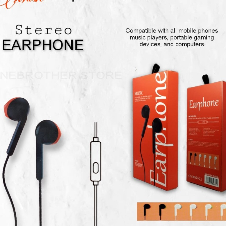 Headset Handsfree Enjoy Earphone