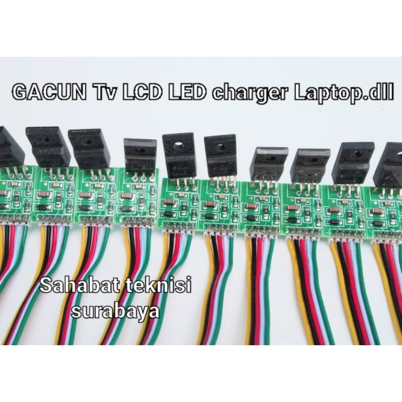 Gacun 5 kabel  Gacun STR untuk tv LED | CA-888 Modul power supply