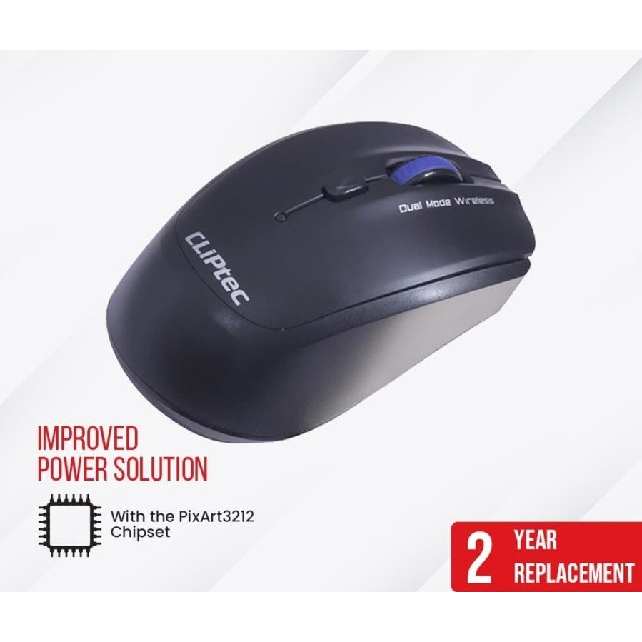 Mouse Wireless Bluetooth Dual Mode RZS781