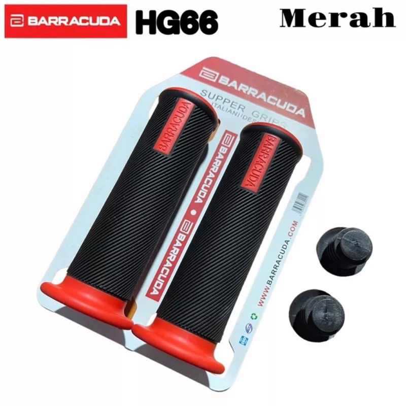 Handgrip HG66 Original Barracuda Rubber Handfat HG 66 Universal Semua Motor