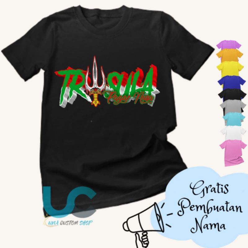 Kaos Anak Tri Sula Pagar Nusa | Baju Anak Tri Sula Pagar Nusa | Kaos Anak Sablon | Kaos Anak Custom 