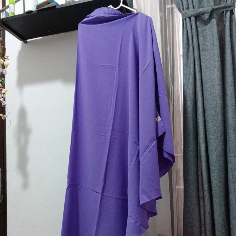[Preloved] Hijab Khimar Jumbo Violetby Kanaya hijab